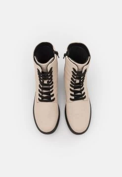 ECCO NOUVELLE MID-CUT BOOT - Schnürstiefelette - Limestone -Ecco Schuhhimmel 1fc8bd803a3d49dbbd38b9a82e6817aa