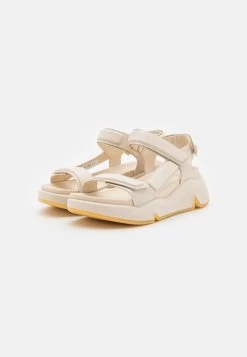 ECCO CHUNKY - Plateausandalette - Beige -Ecco Schuhhimmel 2d2918b6a74f40dd8e091c58f926b409