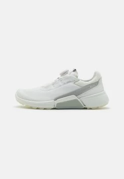 ECCO GOLF BIOM H4 - Golfschuh - White/concrete