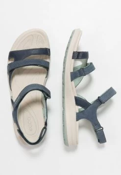 ECCO CRUISE II - Trekkingsandale - Marine/ice Flower -Ecco Schuhhimmel 4e8ffe109a804fc68a5b3f1fe5e9f64a