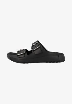 ECCO 2ND COZMO M SLIDE - Pantolette Flach - Black