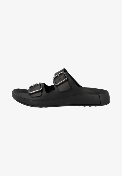 ECCO 2ND COZMO M SLIDE - Pantolette Flach - Black -Ecco Schuhhimmel 5c329d4e0caa4d128bf191d9acc2f0d3
