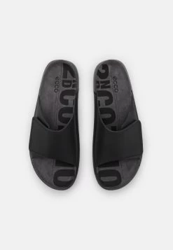 ECCO 2ND COZMO - Pantolette Flach - Black -Ecco Schuhhimmel 5f8639b9bd684efdbad76b0b806dba5f