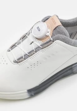 ECCO THREE BOA - Golfschuh - White/silver Grey -Ecco Schuhhimmel 75982bc1554a4a3582b71c6f207a8ced