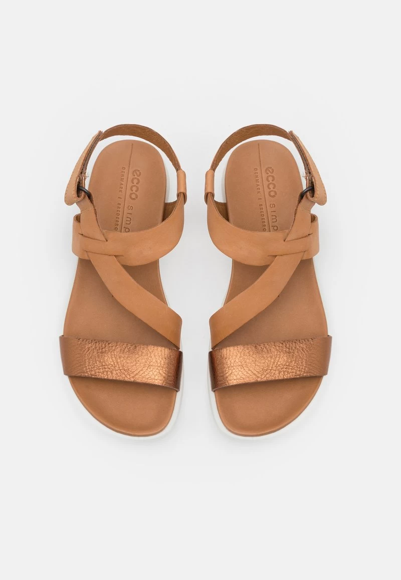 ECCO SIMPIL - Riemensandalette - Bronze/lion 8 ECCO SIMPIL - Riemensandalette - Bronze/lion – Bild 6