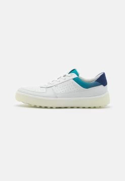 ECCO TRAY GRADIENT - Golfschuh - White/blue Depths/caribbean