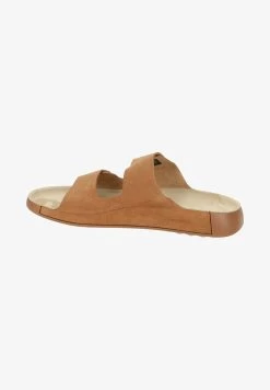 ECCO 2ND COZMO -PAN - Pantolette Flach - Hellbraun/beige