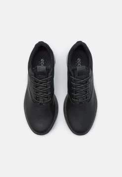 ECCO THREE - Golfschuh - Black/concrete -Ecco Schuhhimmel b19ab40e1c3940059e0b54505ffb8b20