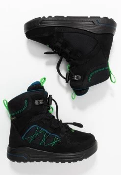 ECCO URBAN SNOWBOARDER - Snowboot/Winterstiefel - Black/poseidon -Ecco Schuhhimmel c59e9fdbf77749548f53b6c3d6a8eff0