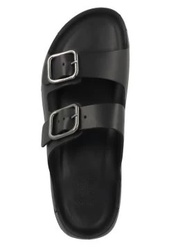 ECCO 2ND COZMO M SLIDE - Pantolette Flach - Black -Ecco Schuhhimmel cb586ecc4e82447ab41e4b68ea4d89bc