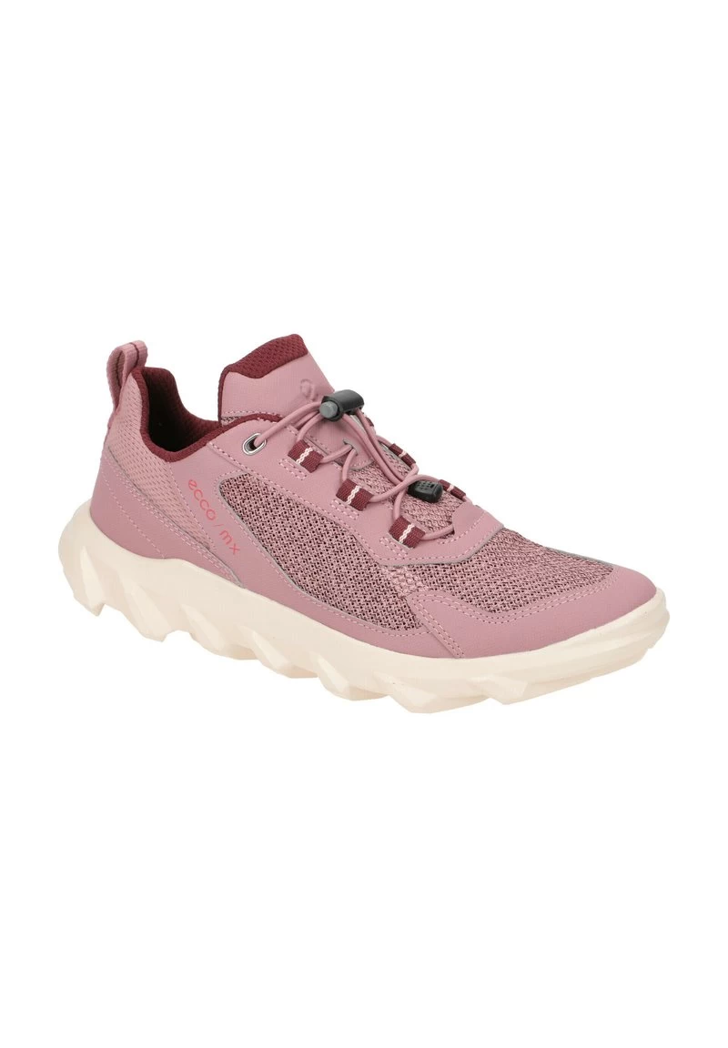 ECCO Sneaker Low - Rosa Dunkelrot 4 ECCO Sneaker Low - Rosa Dunkelrot – Bild 2